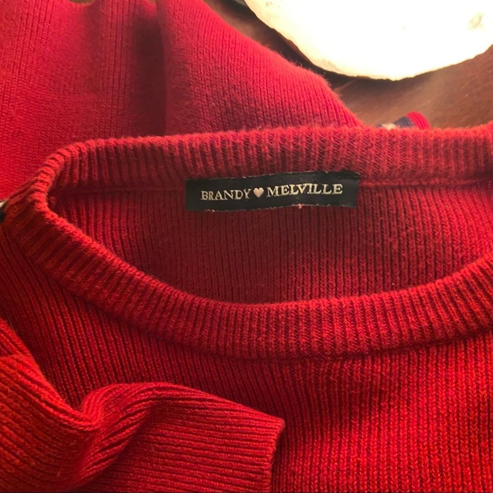 Sweet Brandy Melville Jessica Sweater, major Rory Gilmore vibes!